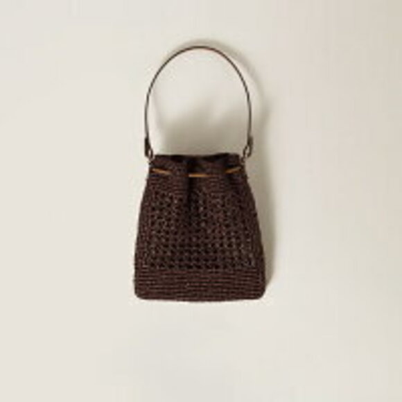 Miu Miu Woven Bag Black - Picture 3 of 4